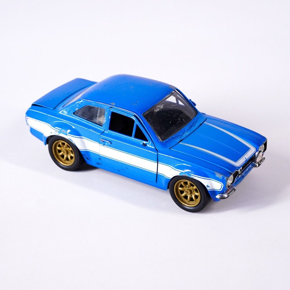 Jada Brian's 1974 Ford Escort Rs2000 Mki Fast & Furious Diecast Car Toy 1:24
